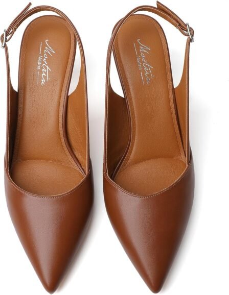 Heels for Women Slingback Pointed