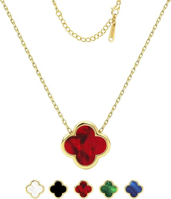 Four Leaf Clover Necklace for Women